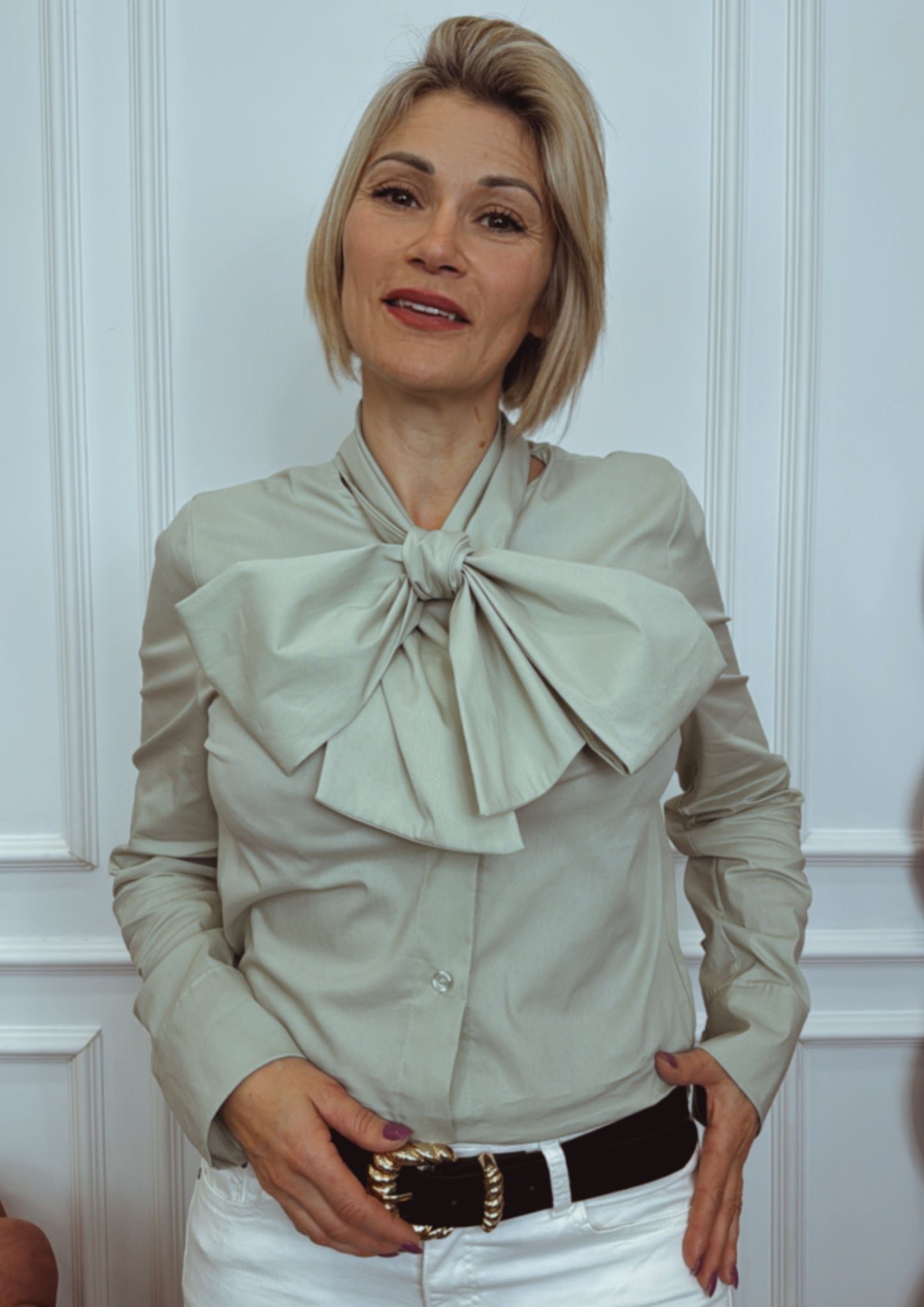 Camisa LADY Lazo verde mint