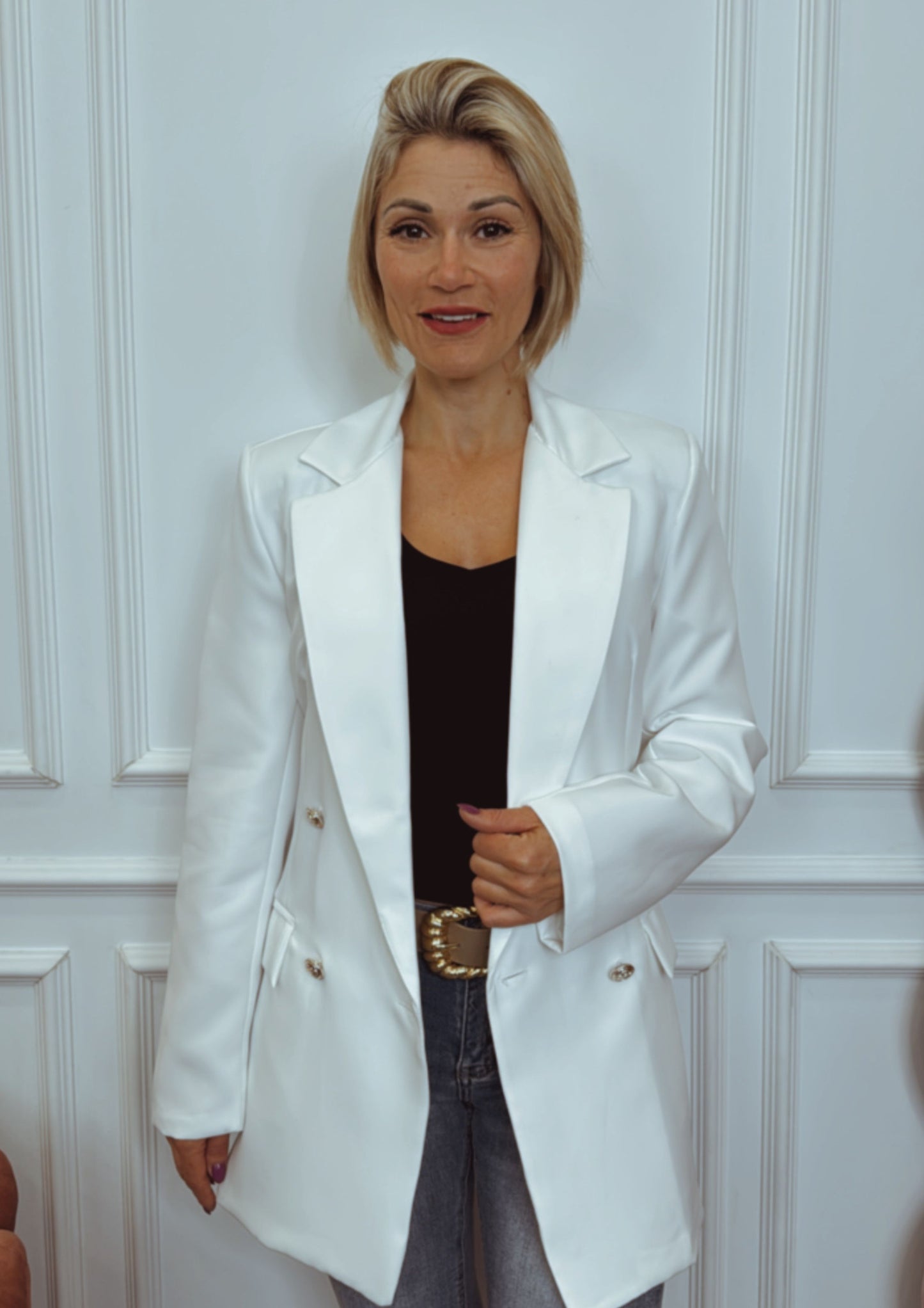 Blazer Chicago en blanco