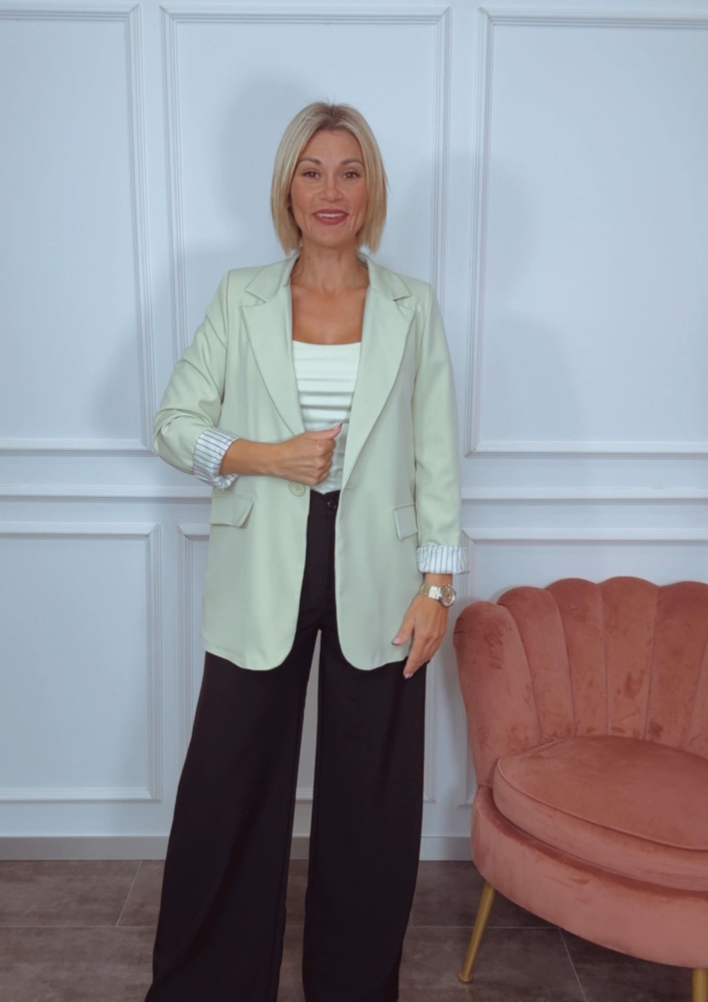 Blazer Verde Menta